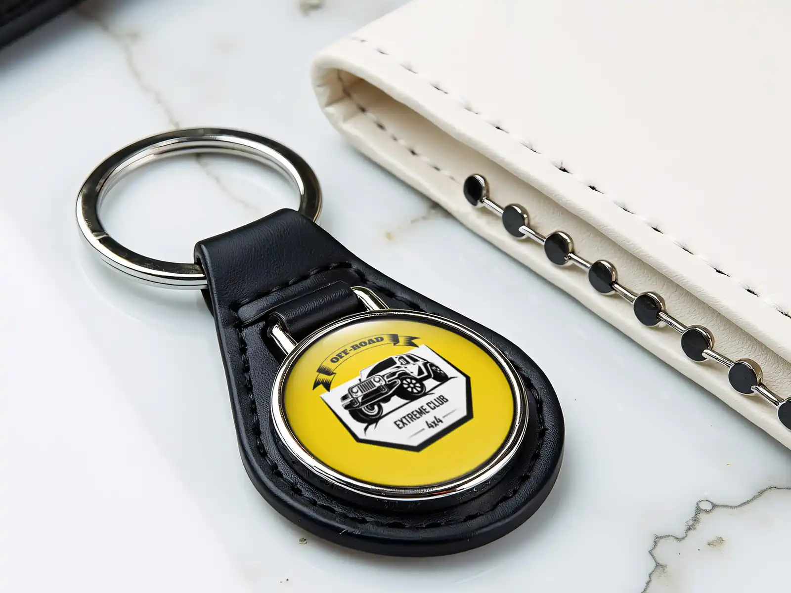 Custom Leather Key Rings Top-tier Make Force Style